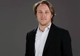 Portret van Chad Hurley, Steve Chen en Jawed Karim